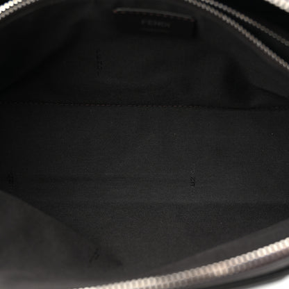Fendi Vitello Dolce 4 Color Medium By The Way Boston Bag Carbone Grigio Polvere Multicolor 6 of 17