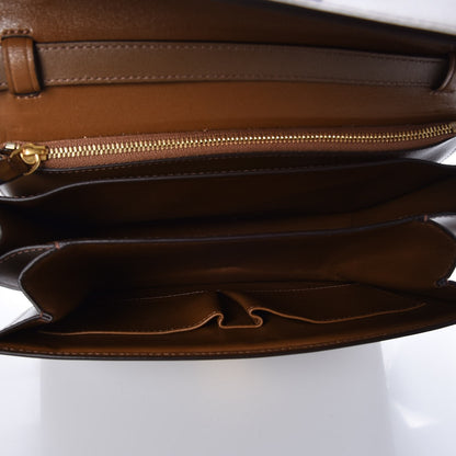 Celine Box Calfskin Medium Classic Box Flap Bag Camel 5 of 9