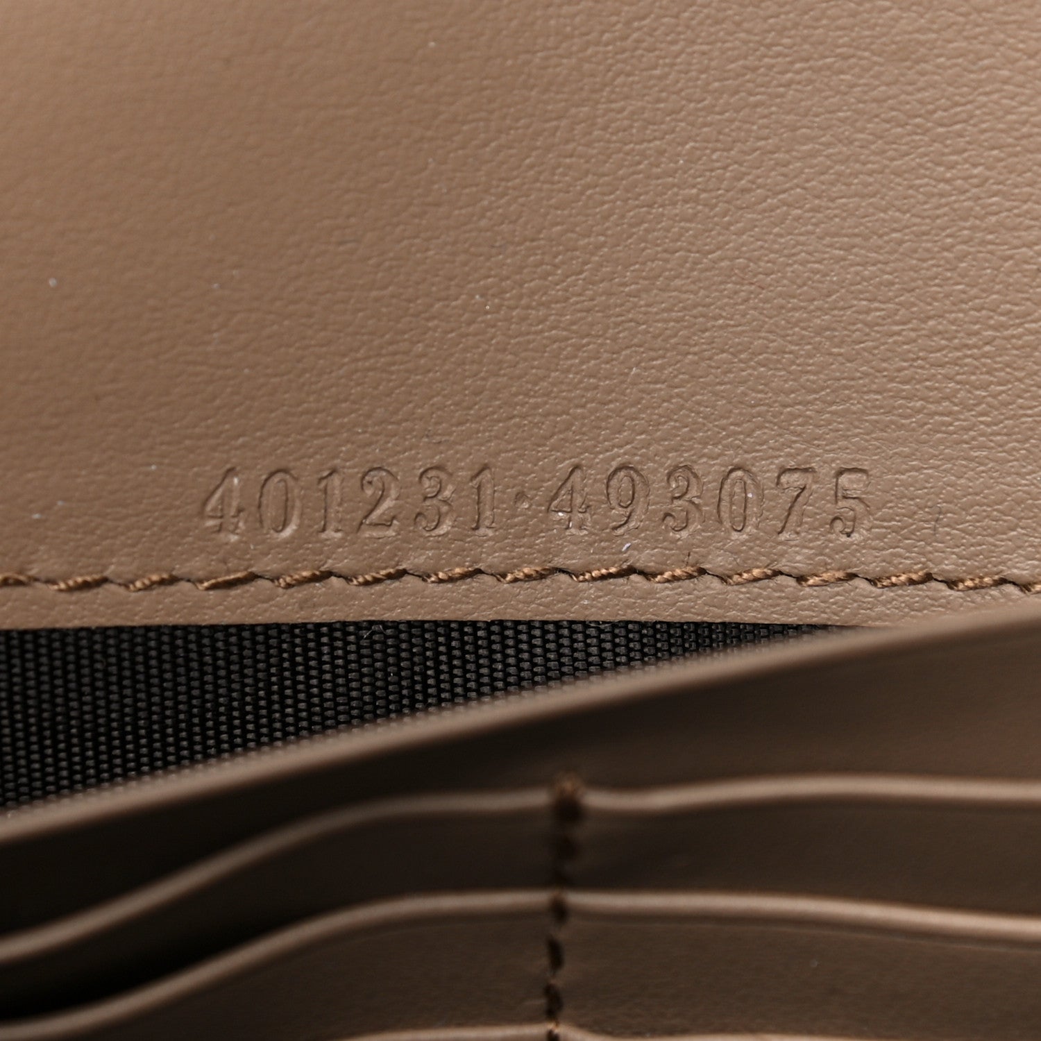 Gucci GG Supreme Monogram Mini Dionysus Chain Wallet Beige Taupe 7 of 13
