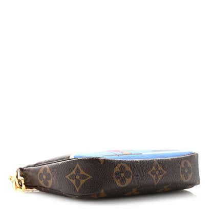 Louis Vuitton Monogram 2018 Christmas Animation Mini Bears Pochette Accessories 4 of 10