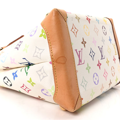 Louis Vuitton Monogram Multicolor Audra White 8 of 9