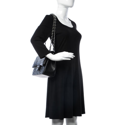 Chanel Lambskin Quilted Jumbo Double Flap Black 3 of 13