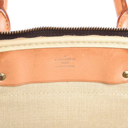 Louis Vuitton Monogram Alize 2 Compartment Luggage Travel Bag 7 of 28