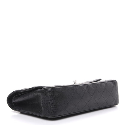Chanel Caviar Quilted Medium Double Flap Black 3 of 11