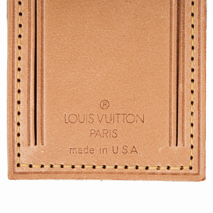 Louis Vuitton Vachetta Luggage Tag 3 of 4