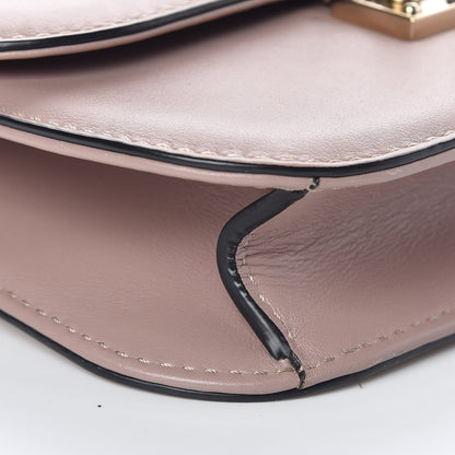 Valentino Garavani Vitello Small Glam Lock Rockstud Flap Poudre 8 of 10