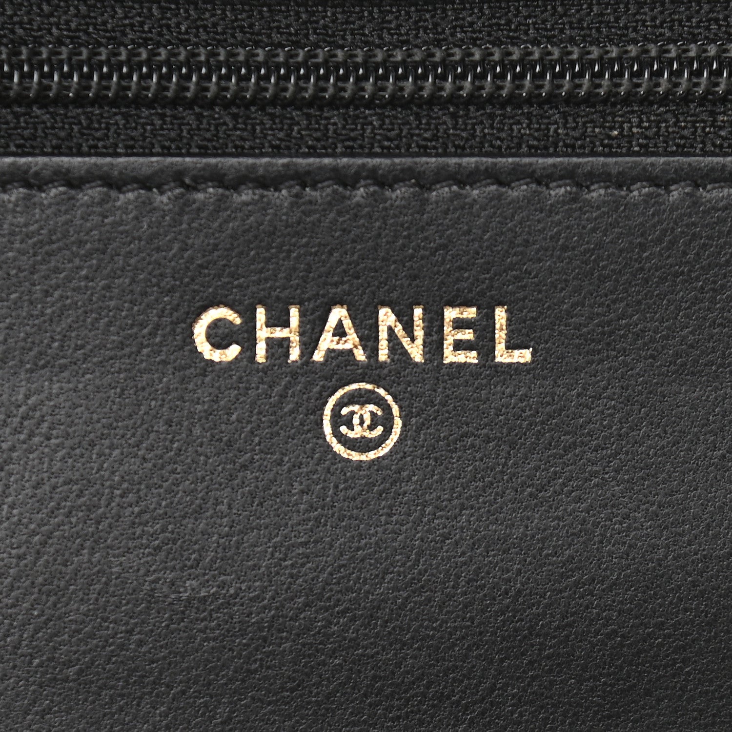 Chanel Lambskin Quilted Trendy CC Wallet On Chain WOC Black 5 of 9