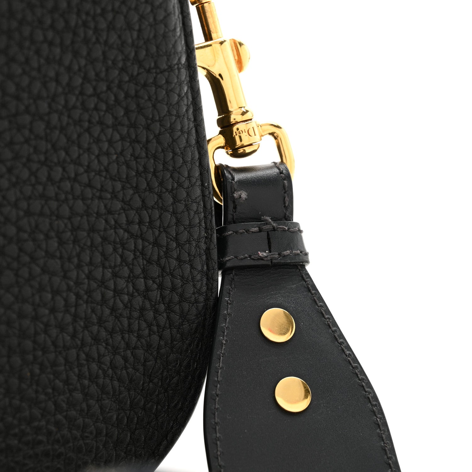 Christian Dior Grained Calfskin Large Bobby Flap Black 13 of 15