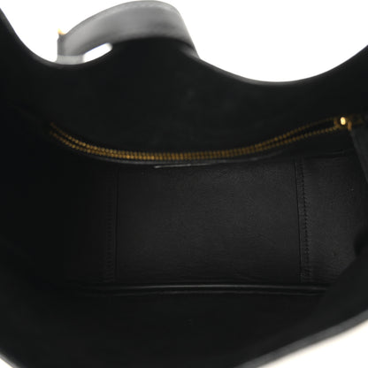 Saint Laurent Smooth Calfskin Small Le 5 A 7 Soft Hobo Black 5 of 10