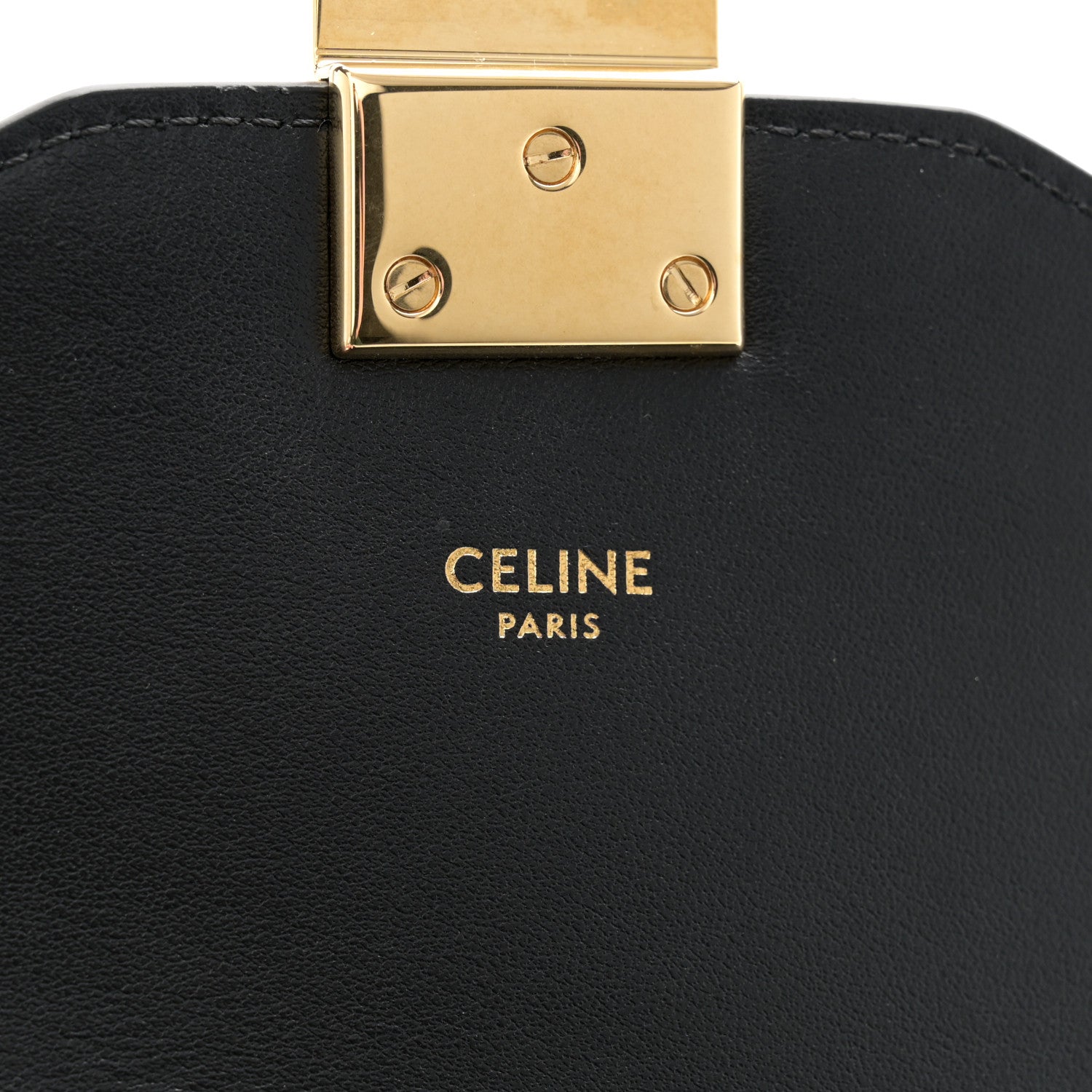 Celine Suede Small Pampille C Bag Black 6 of 11