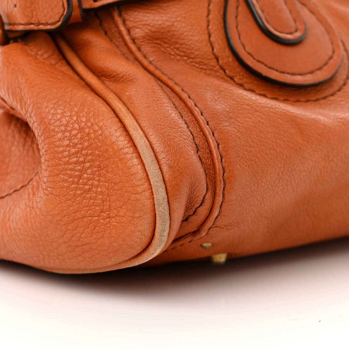 Calfskin Medium Paddington Satchel Tan