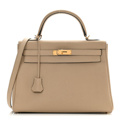 Hermes Togo Kelly Retourne 32 Trench 1 of 17