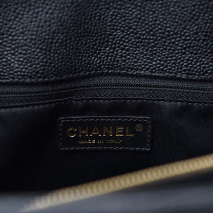 Chanel Caviar Quilted Grand Shopping Tote GST Black 8 of 10