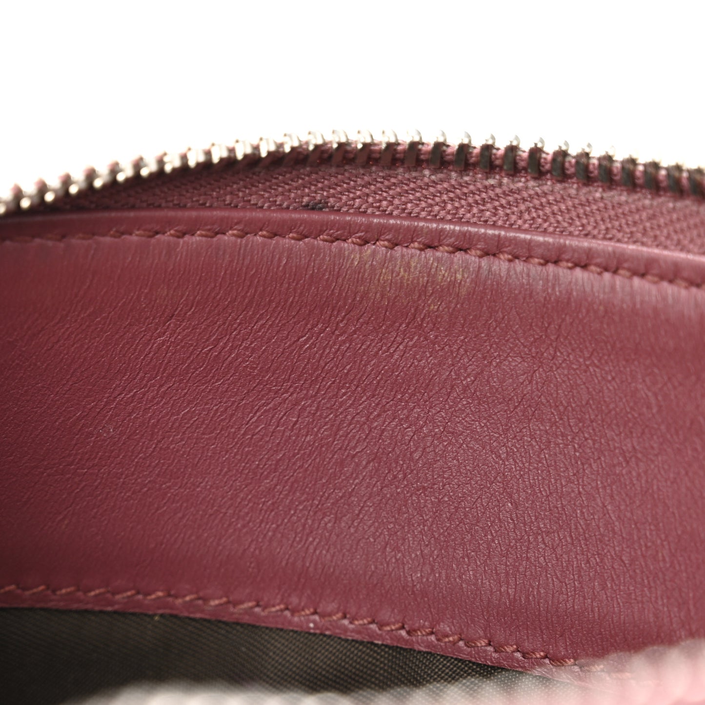 GG Supreme Monogram Blooms Small Zip Pouch Beige Multicolor Dry Rose