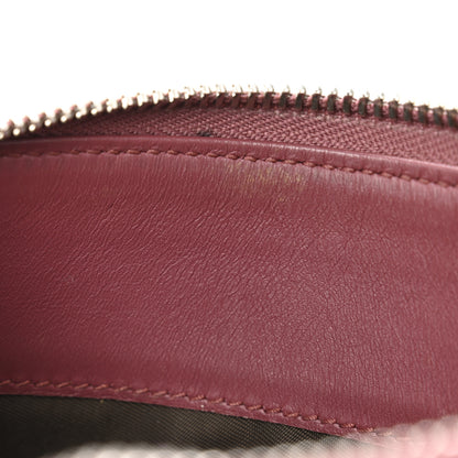 Gucci GG Supreme Monogram Blooms Small Zip Pouch Beige Multicolor Dry Rose 8 of 11