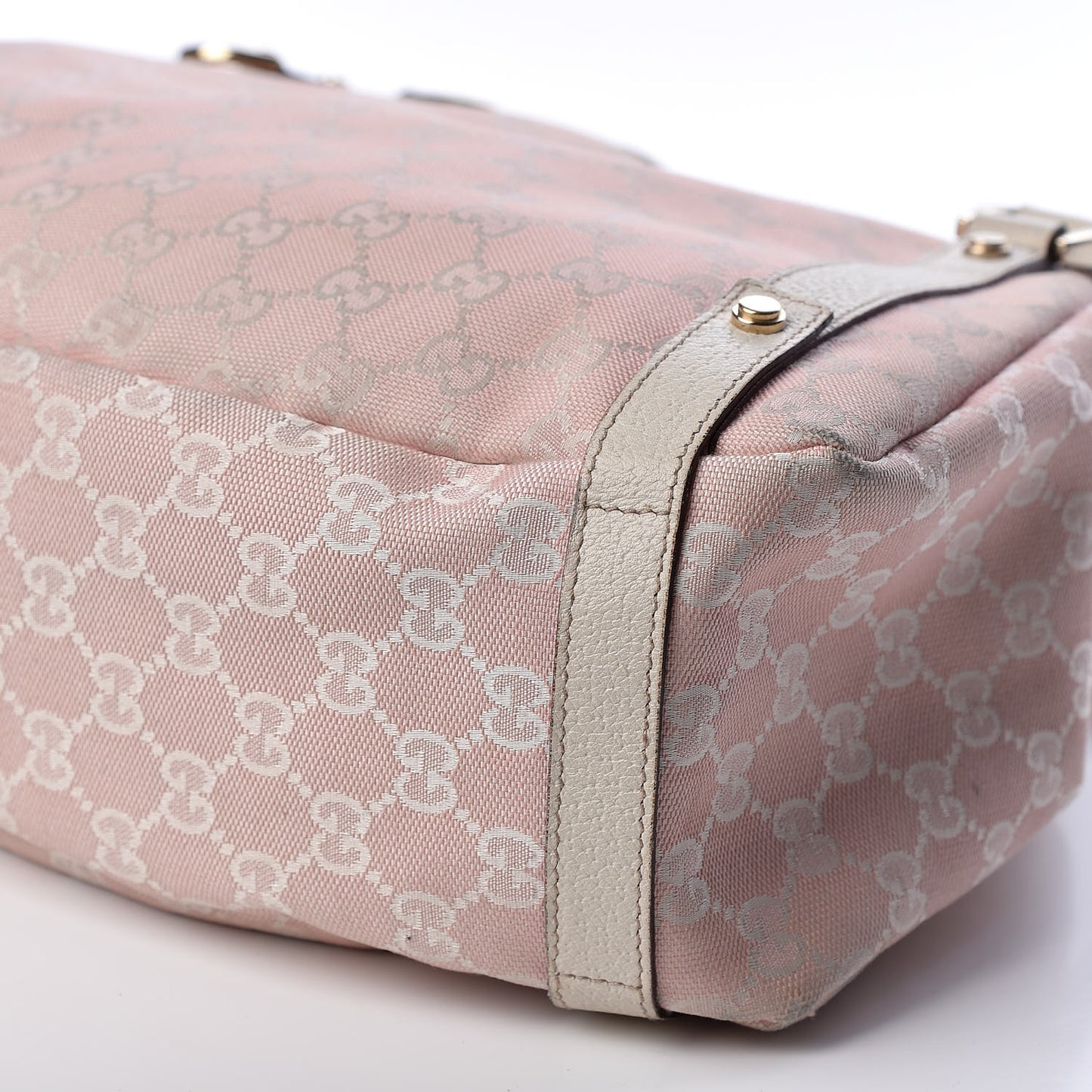 Monogram Medium Abbey Shoulder Bag Pink