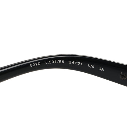 Chanel Acetate Spring Butterfly Sunglasses 5370 Black Silver 6 of 7