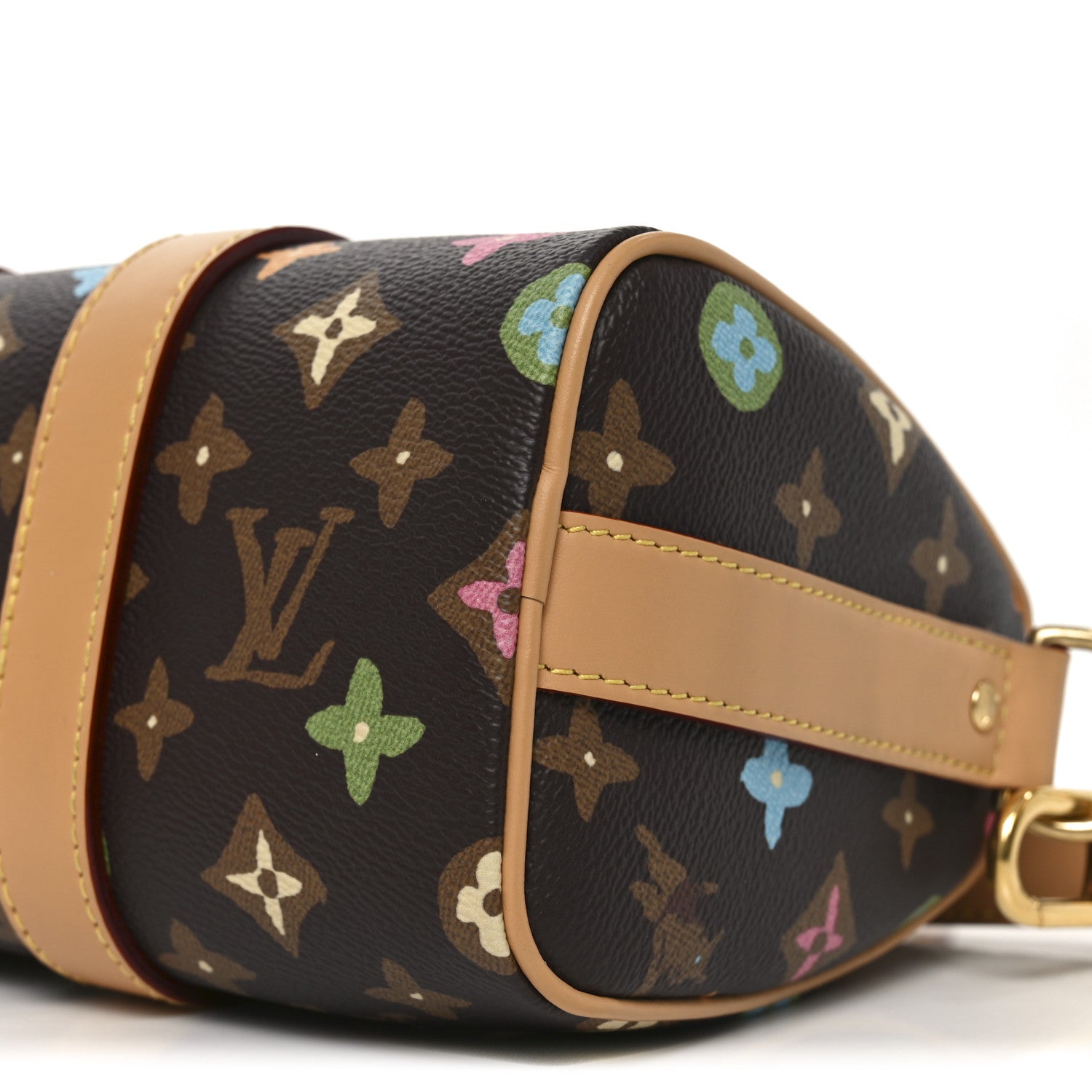 Louis Vuitton Monogram Craggy Keepall Bandouliere 25 Chocolate 9 of 10