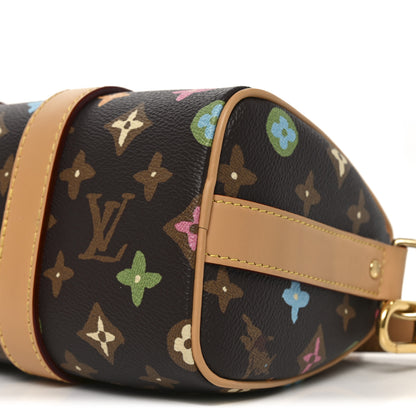 Louis Vuitton Monogram Craggy Keepall Bandouliere 25 Chocolate 9 of 10