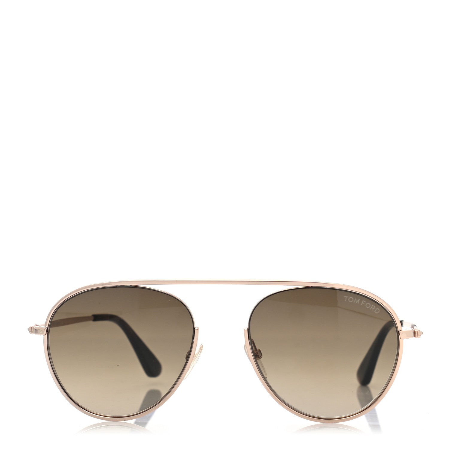 Tom Ford Metal Keith Aviator Sunglasses TF599 Brown 2 of 7