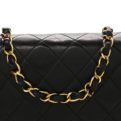 Chanel Lambskin Quilted Small Single Flap Bag Black 9 of 12