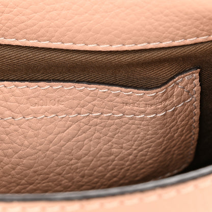 Chloe Grained Calfskin Small Marcie Saddle Bag Anemone Pink 10 of 22