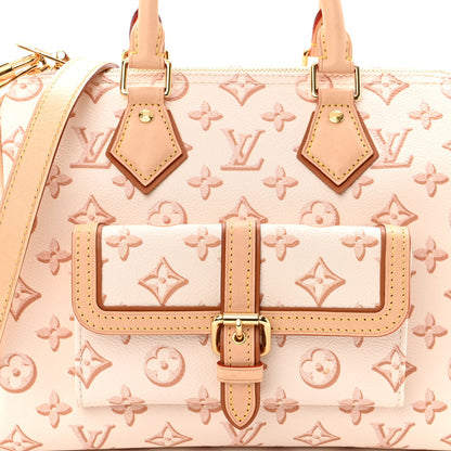 Louis Vuitton Monogram Fall for You Speedy Bandouliere 25 Beige Clair 7 of 9