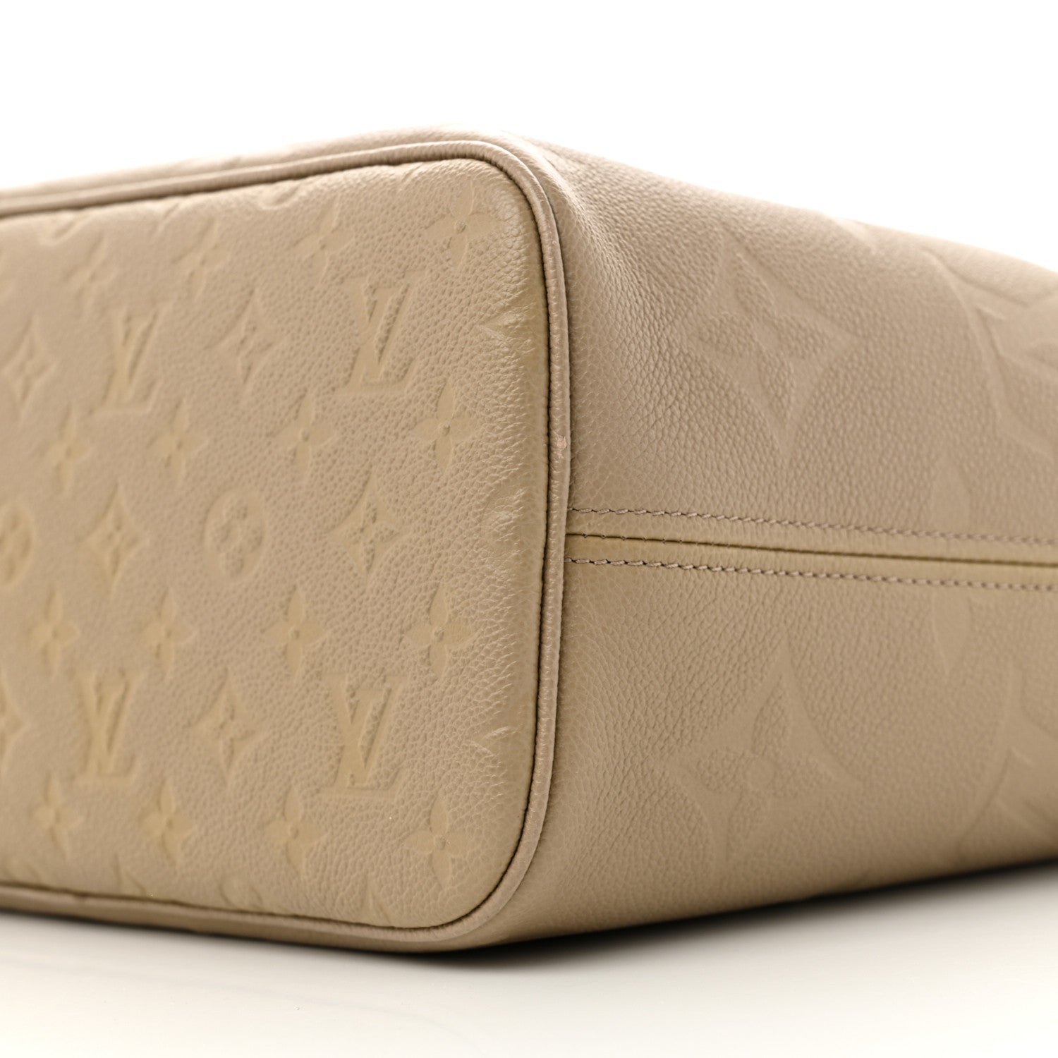 Louis Vuitton Empreinte Monogram Giant Neverfull MM Tourterelle 10 of 13