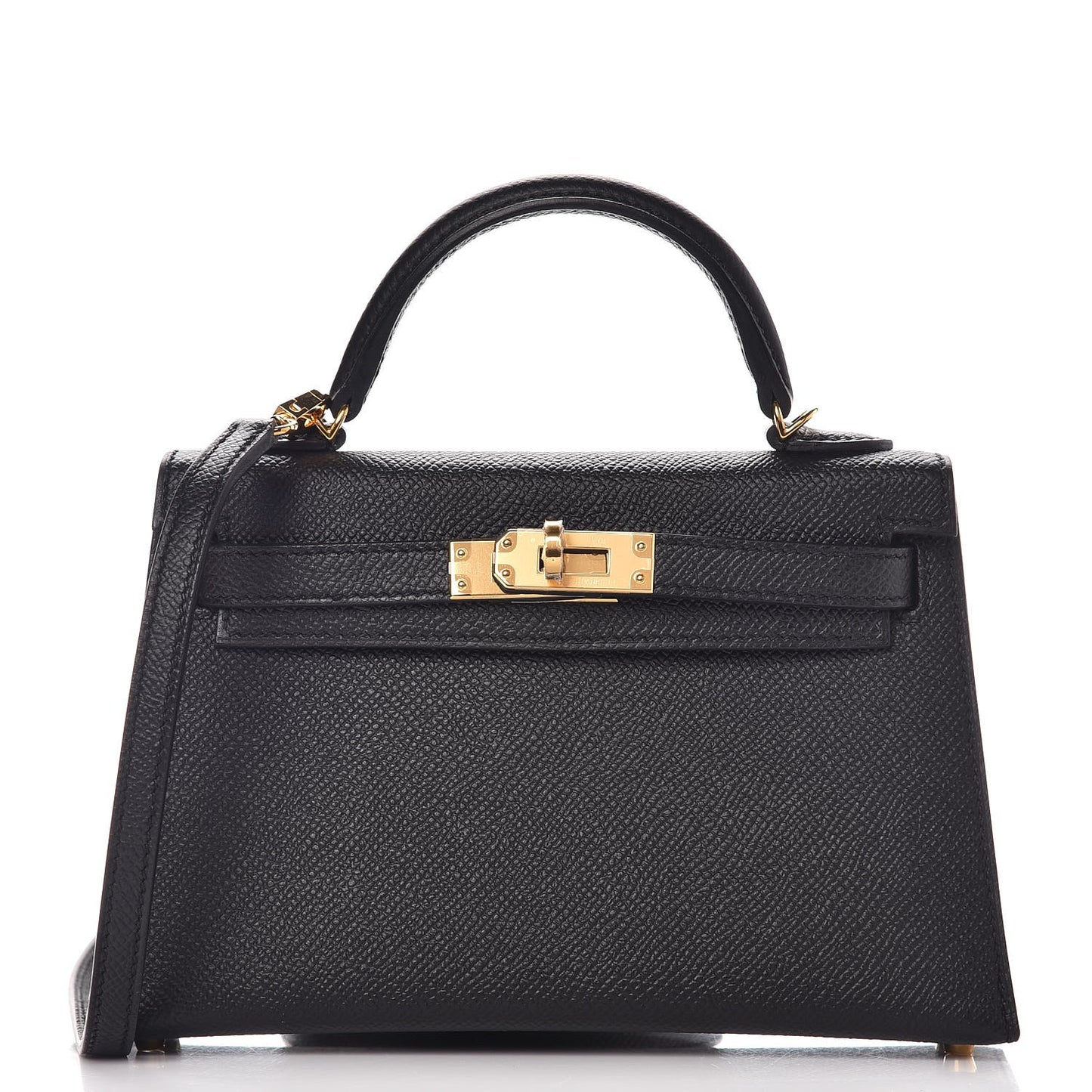 Epsom Mini Kelly Sellier 20 Black