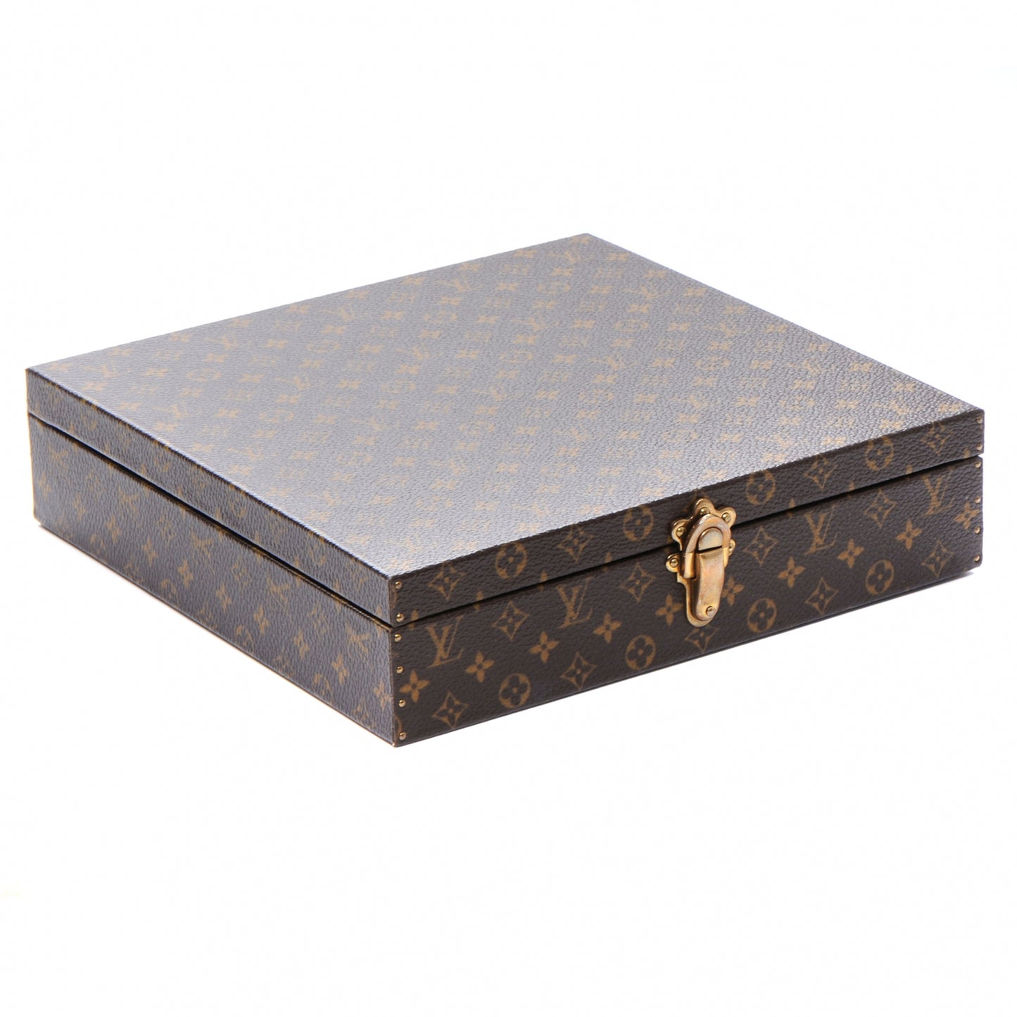 Monogram Necklace Jewelry Holder Coffret