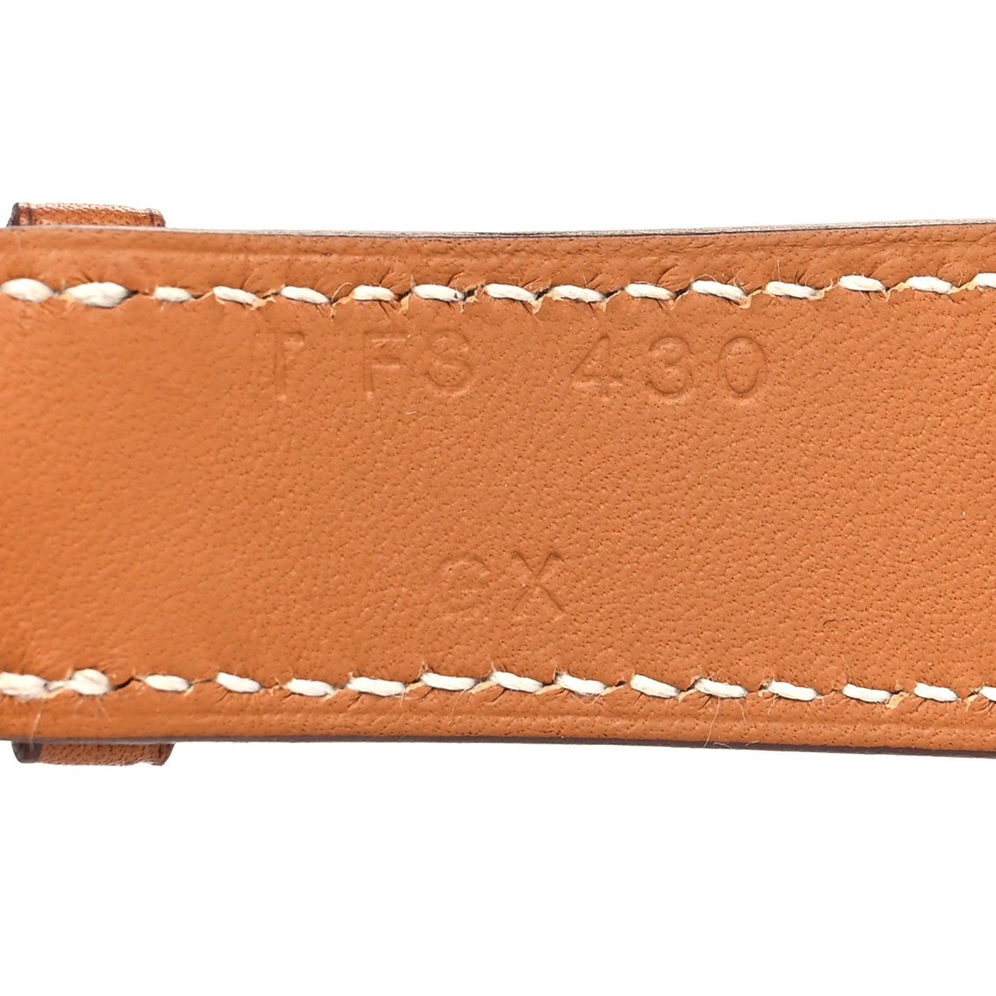 Barenia 38mm Apple Watch Double Tour Band Fauve