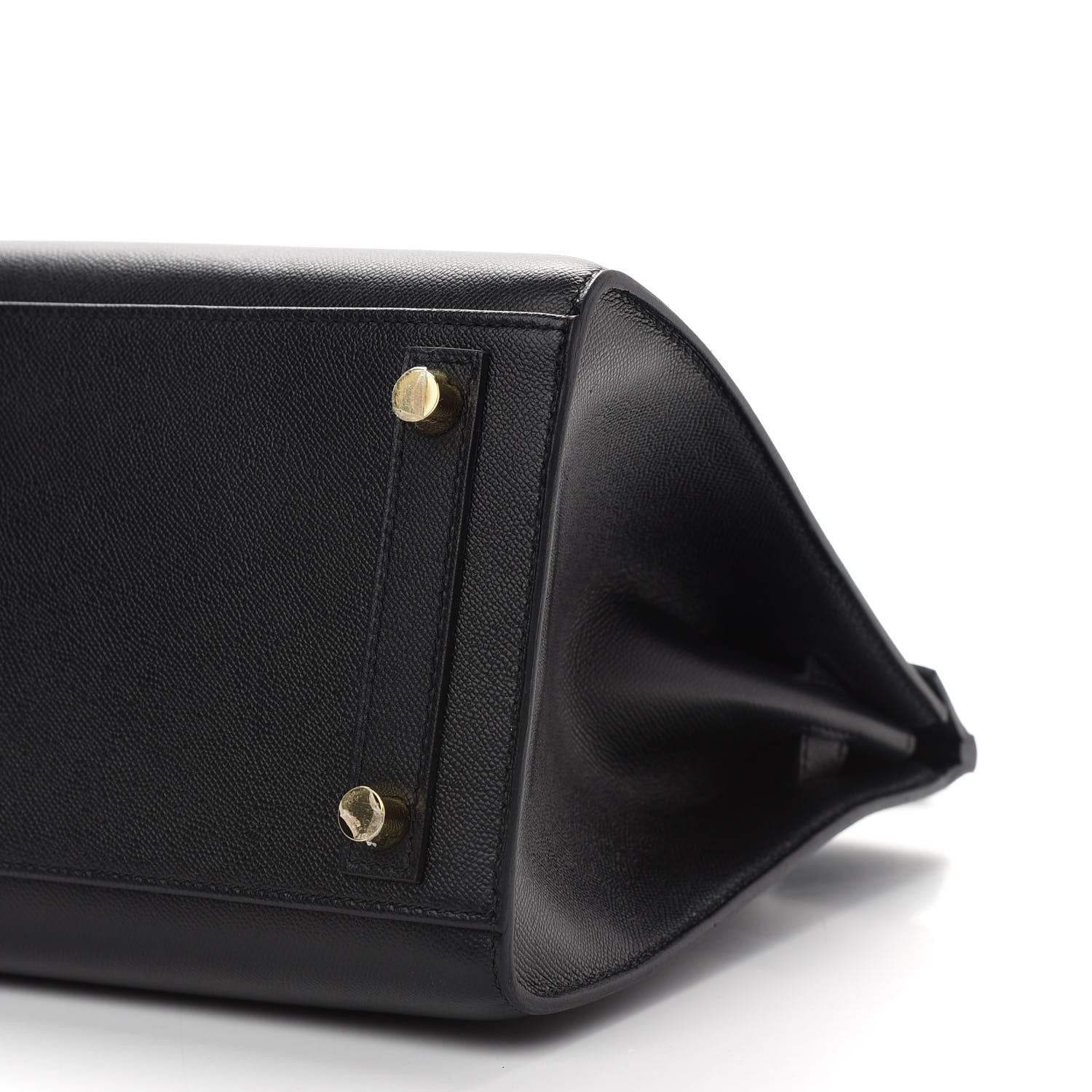 Hermes Madame Calfskin Birkin Sellier 25 Black 10 of 11