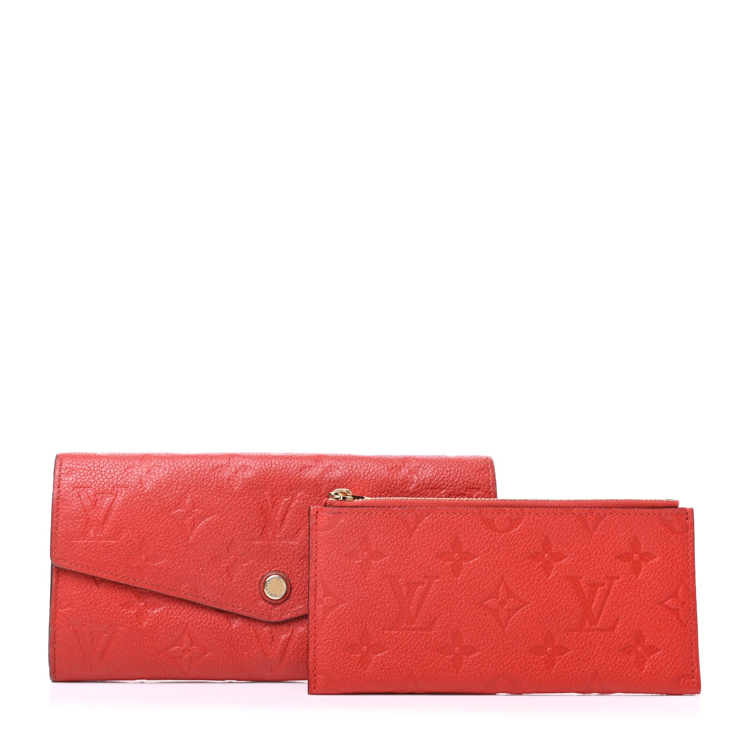 Louis Vuitton Empreinte Curieuse Wallet Cherry 1 of 9
