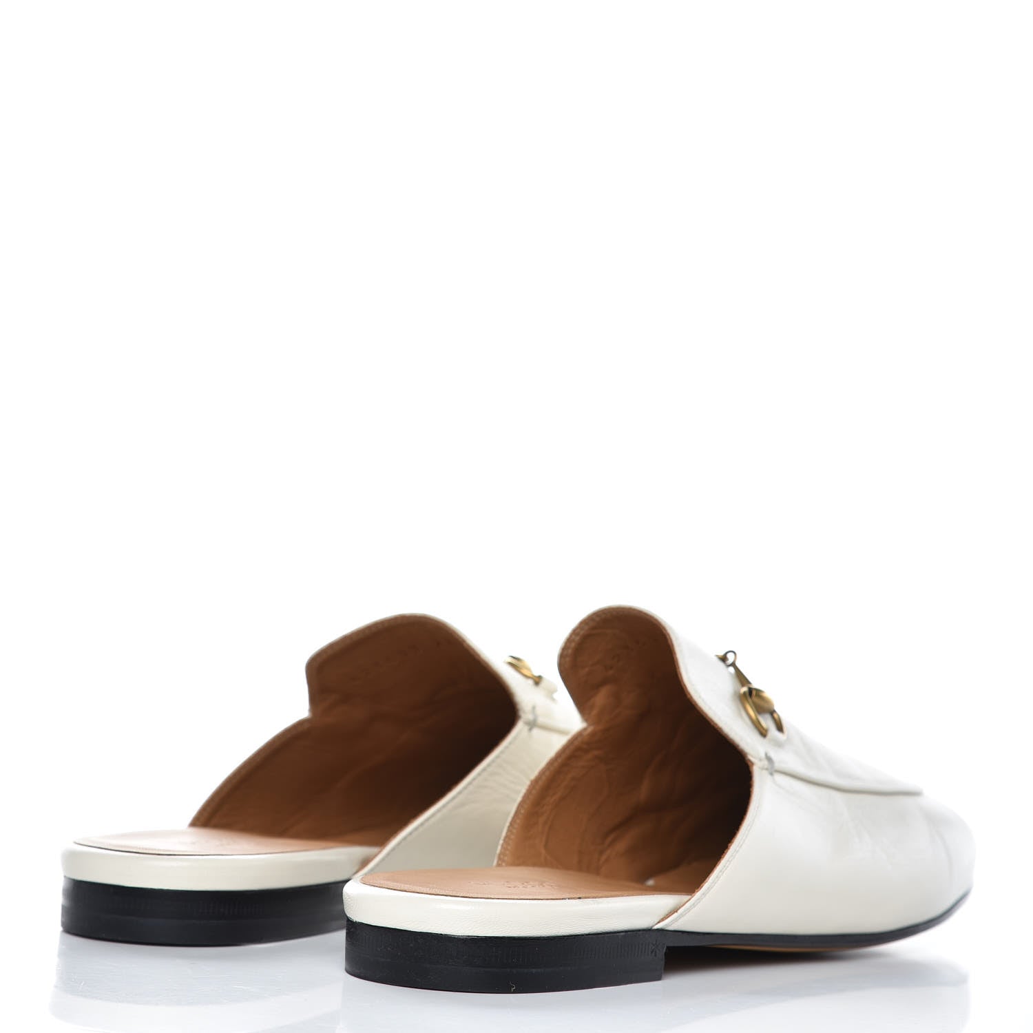 Gucci Malaga Kid Womens Princetown Slippers 41 Mystic White 4 of 11