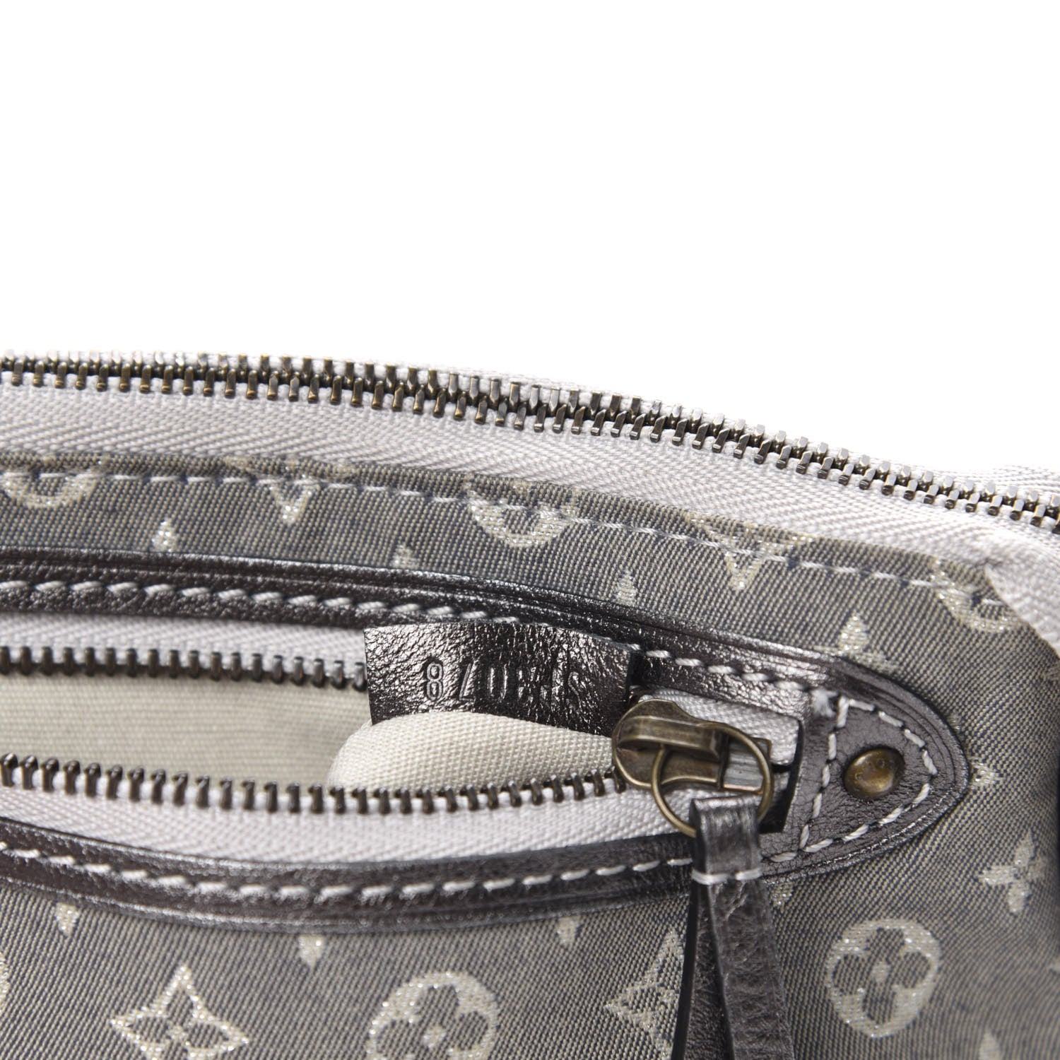 Louis Vuitton Monogram Idylle Mini Pochette Accessories Platine 7 of 7