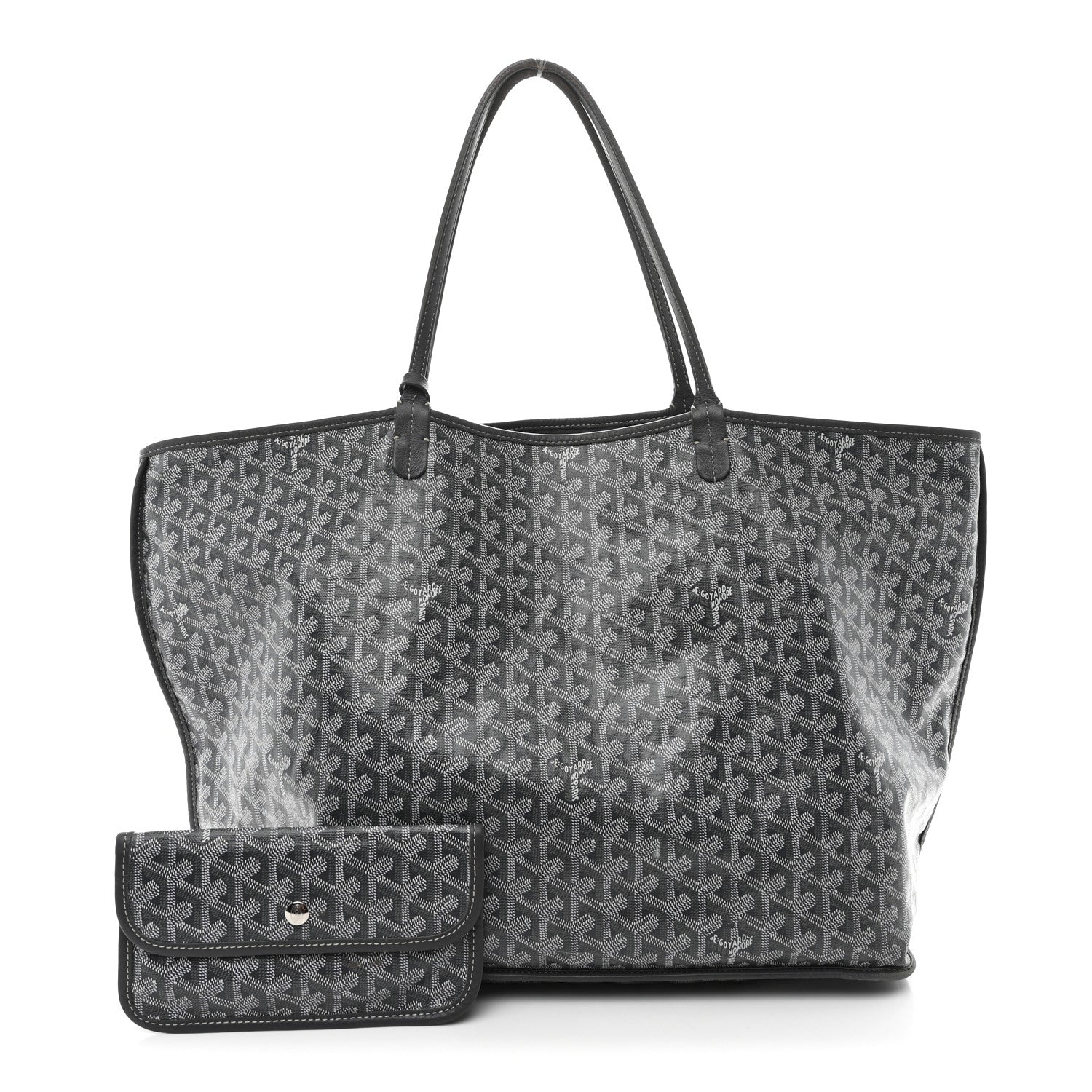 Goyard Goyardine Reversible Anjou GM Grey 4 of 20