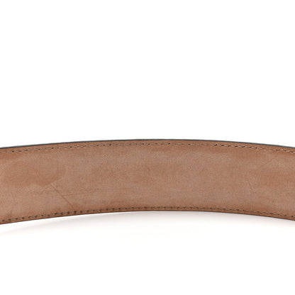 Gucci Guccissima Signature Interlocking G Belt 90 36 Hibiscus Red 5 of 6