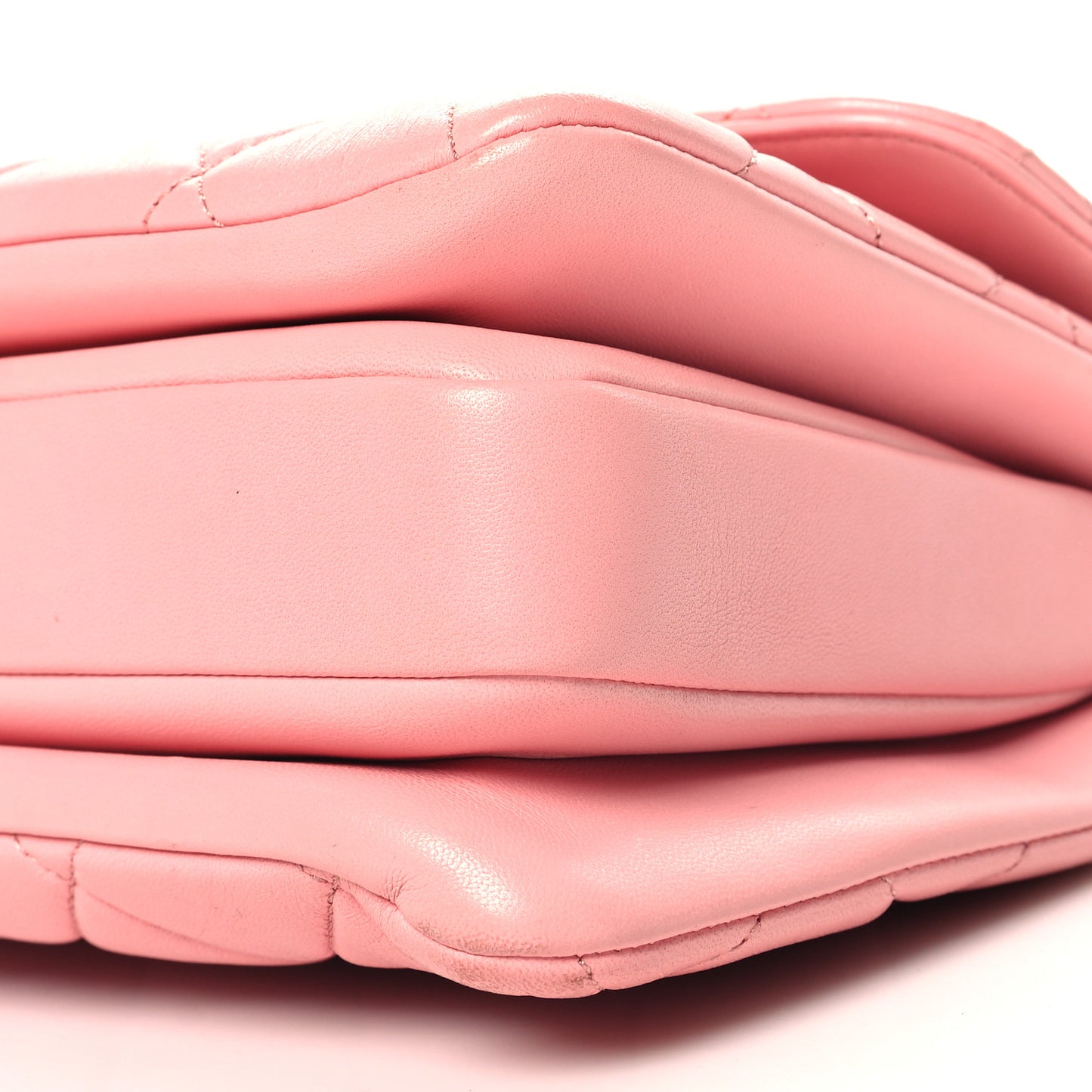Lambskin Quilted Small Trendy Chain CC Dual Handle Flap Bag Light Pink