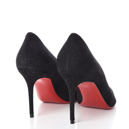Christian Louboutin Glitter Decoltish 85 Pumps 36.5 Black 4 of 10