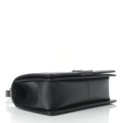 Chanel Caviar Quilted Medium Boy Flap Black 4 of 9