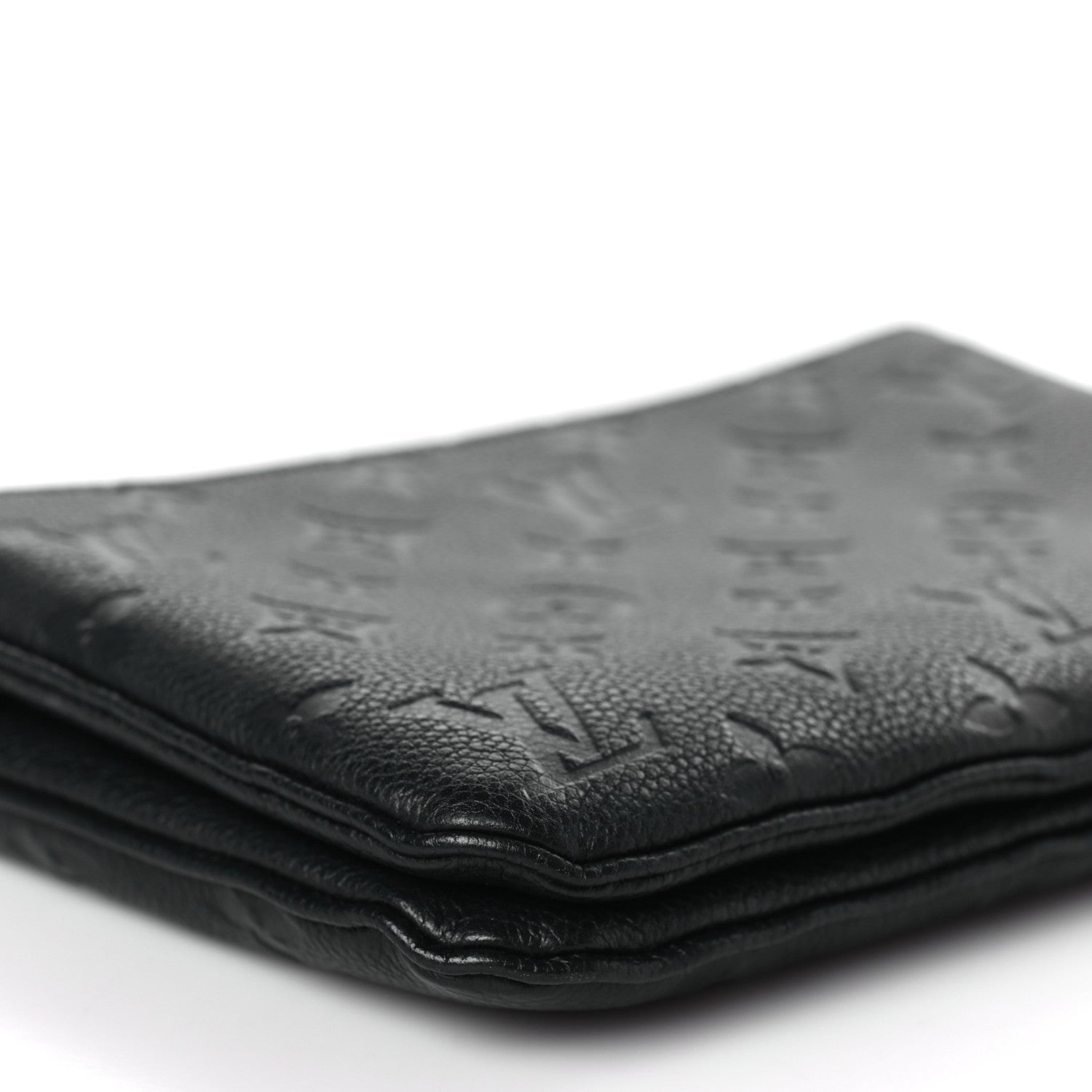 Louis Vuitton Empreinte Double Zip Pochette Black 8 of 10