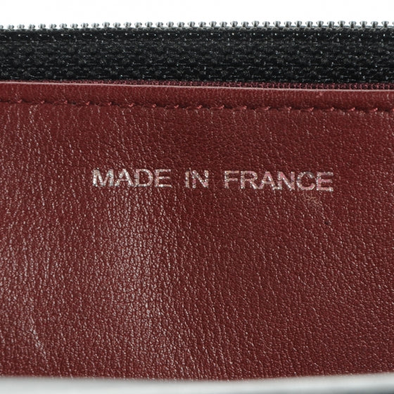 Aged Calfskin Reissue Wallet On Chain WOC Black