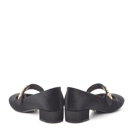 Christian Dior Velvet Baby-D Ballet Pumps 36 Black 5 of 12
