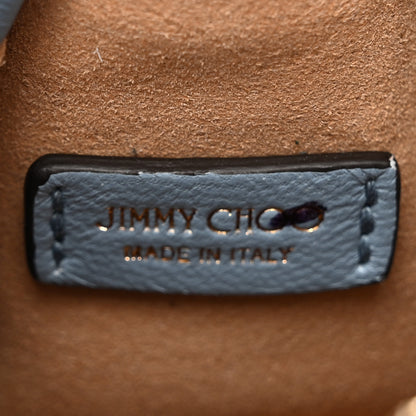 Jimmy Choo Lambskin Micro Bon Bon Bag Blue 6 of 9
