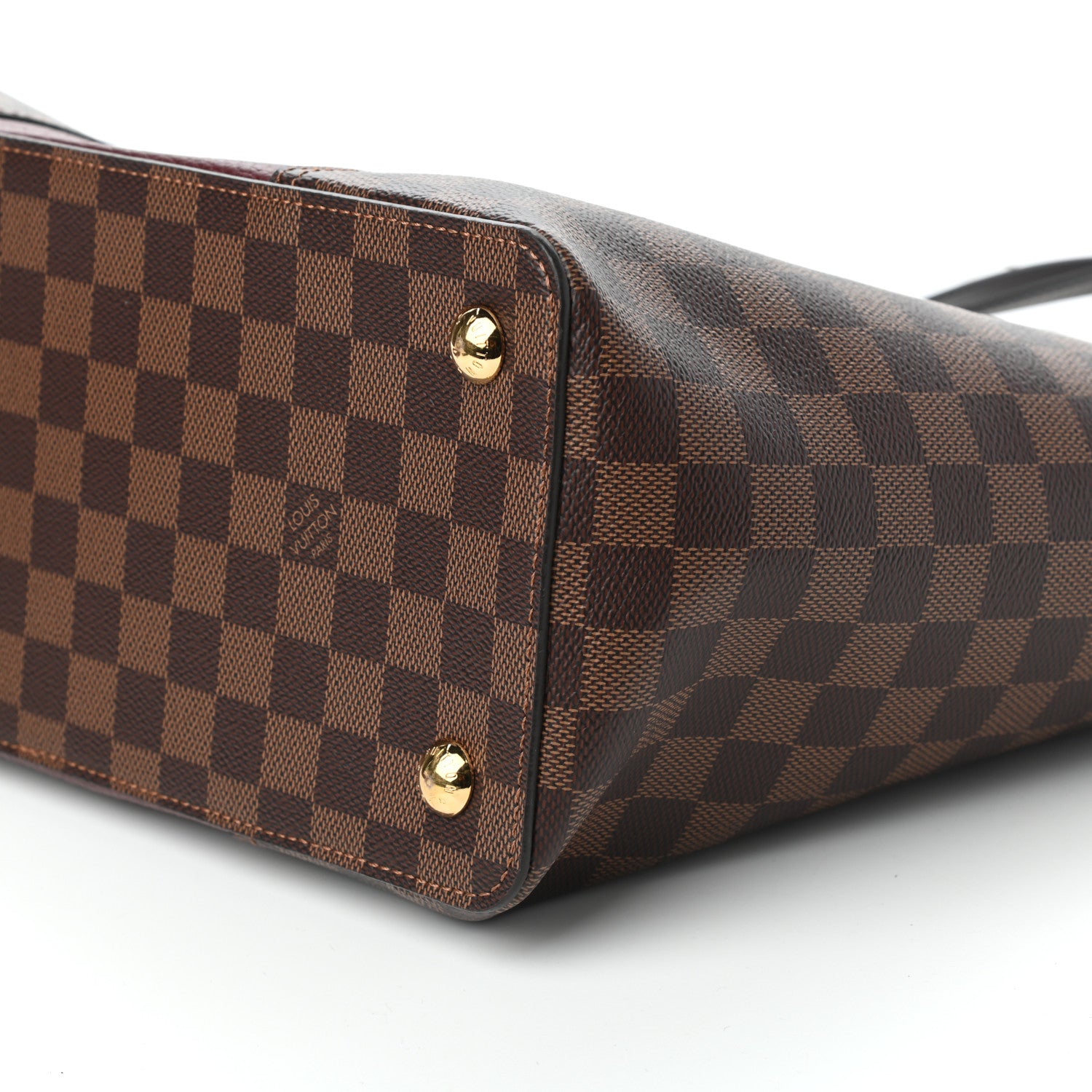Louis Vuitton Damier Ebene Taurillon Jersey Bordeaux 9 of 9