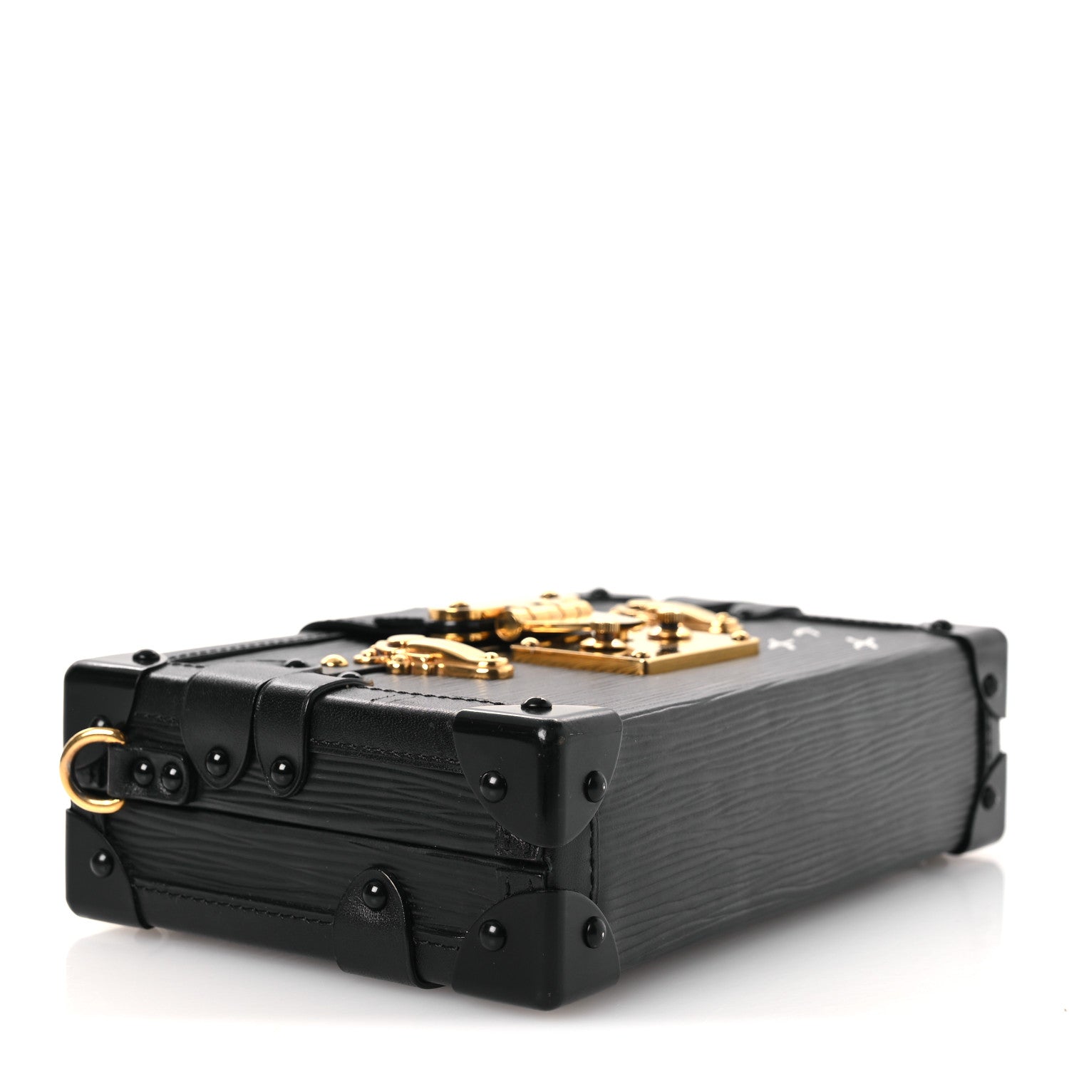 Louis Vuitton Epi Petite Malle Black 4 of 13