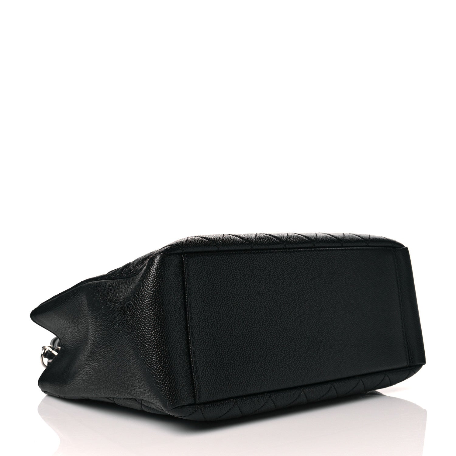 Chanel Caviar Quilted Grand Shopping Tote GST Black 3 of 9