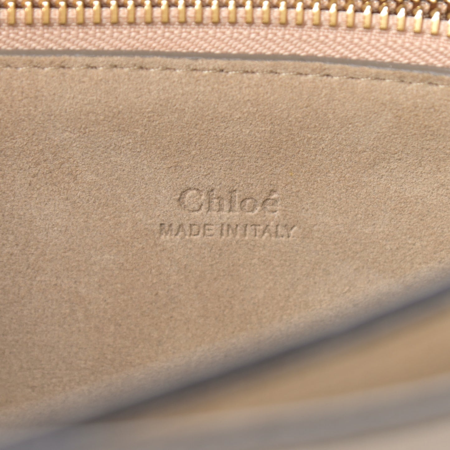 Calfskin Suede Medium Faye Shoulder Bag Motty Grey