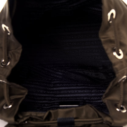 Prada Tessuto Nylon Saffiano Vela Medium Backpack Mimetico 5 of 12