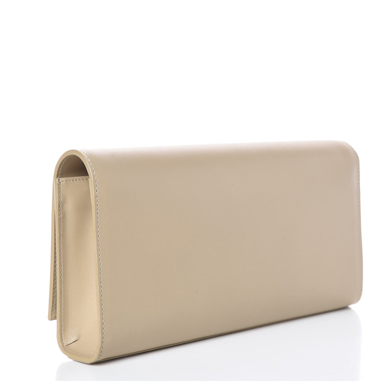 Calfskin Classic Monogram Tassel Clutch Lino